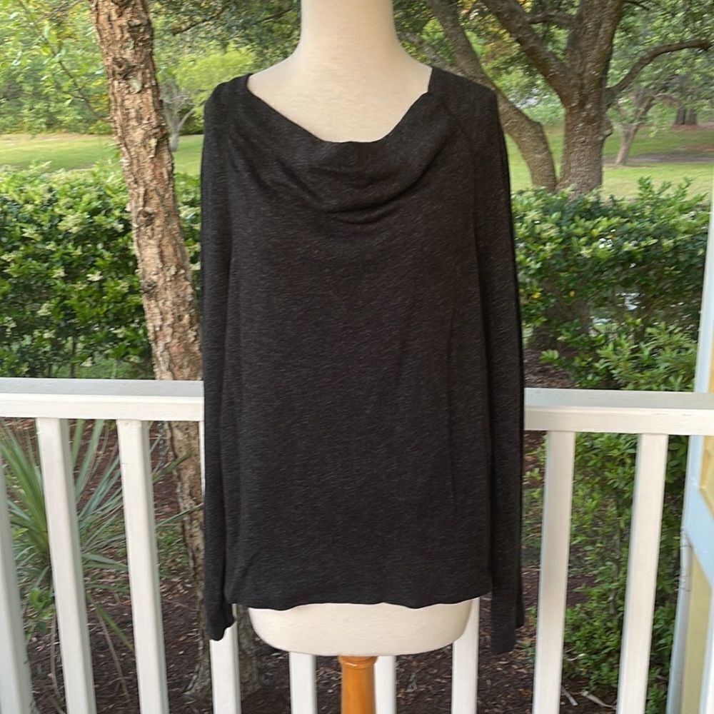 James Perse Draped Neck Top